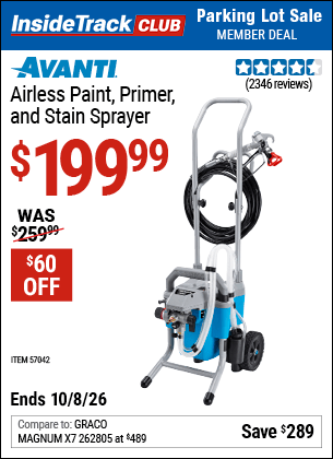 Harbor Freight Tools Coupons, Harbor Freight Coupon, HF Coupons-Airless Paint, Primer & Stain Sprayer