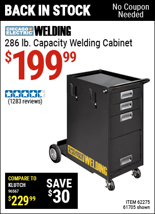 Harbor Freight Tools Coupons, Harbor Freight Coupon, HF Coupons-Welding Storage Cabinet