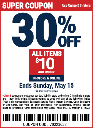 Harbor Freight Tools Coupons, Harbor Freight Coupon, HF Coupons-30% off