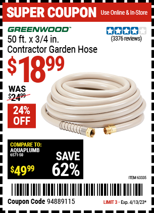 Harbor Freight Tools Coupons, Harbor Freight Coupon, HF Coupons-3/4