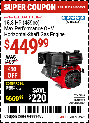 Harbor Freight Tools Coupons, Harbor Freight Coupon, HF Coupons-58383
