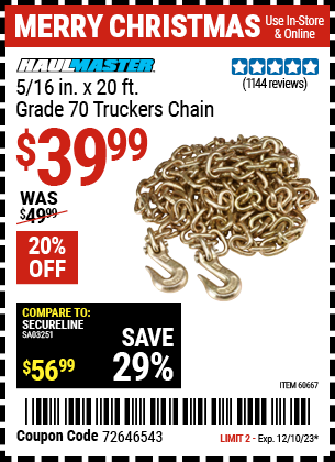 Harbor Freight Coupons, HF Coupons, 20% off - 5/16