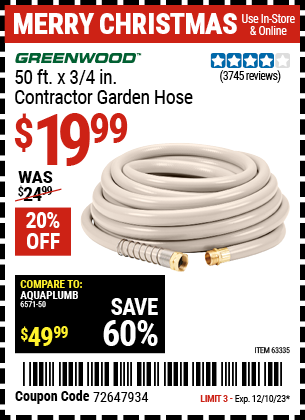 Harbor Freight Coupons, HF Coupons, 20% off - 3/4