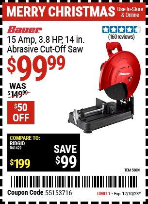 Harbor Freight Coupons, HF Coupons, 20% off - 58091