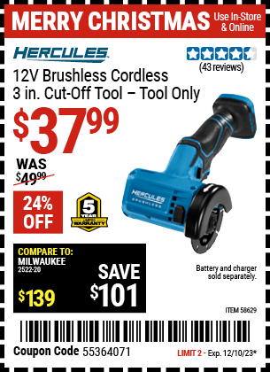 Harbor Freight Coupons, HF Coupons, 20% off - 58629