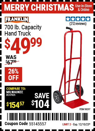 Harbor Freight Coupons, HF Coupons, 20% off - 58297