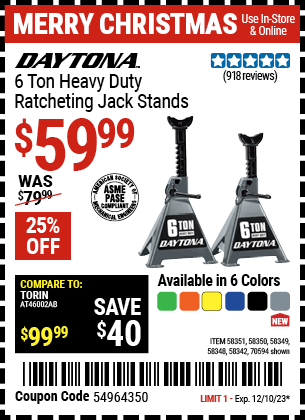 Harbor Freight Coupons, HF Coupons, 20% off - 58351