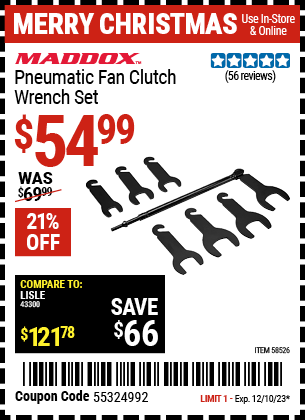Harbor Freight Coupons, HF Coupons, 20% off - 58526