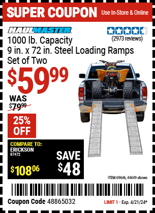 Harbor Freight Coupons, HF Coupons, 20% off - 9