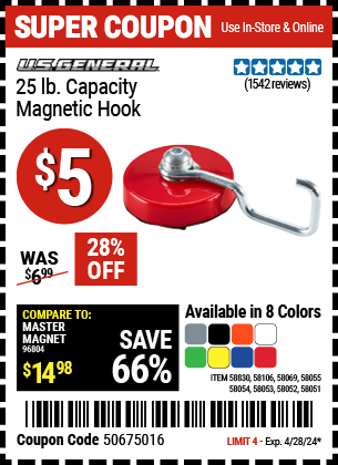 Harbor Freight Coupons, HF Coupons, 20% off - 58055