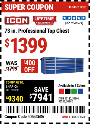 Harbor Freight Coupons, HF Coupons, 20% off - 56301