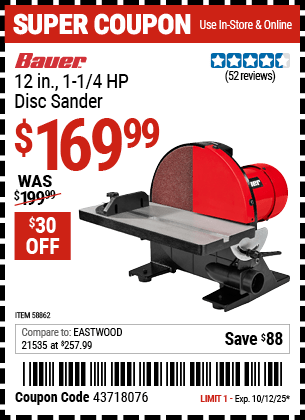 Harbor Freight Coupons, HF Coupons, 20% off - 58862