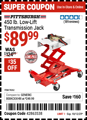 Harbor Freight Coupons, HF Coupons, 20% off - 70262