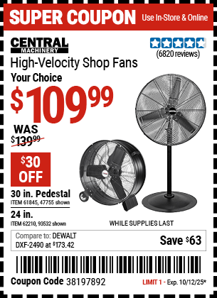 Harbor Freight Coupons, HF Coupons, 20% off - 30