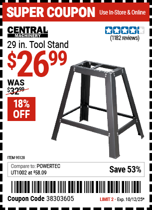 Harbor Freight Coupons, HF Coupons, 20% off - 29
