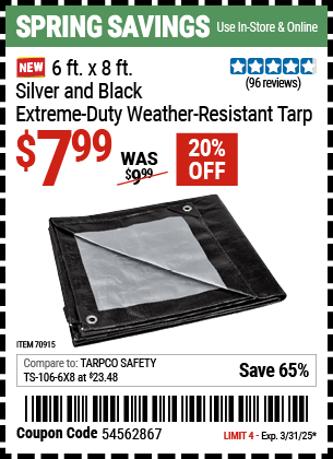 Harbor Freight Coupons, HF Coupons, 20% off - 70915