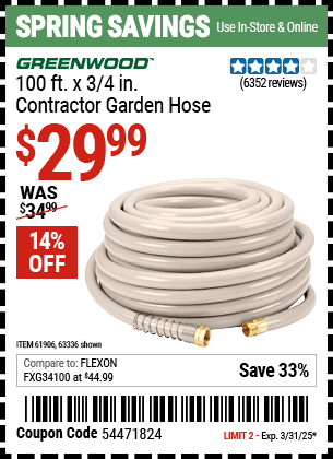 Harbor Freight Coupons, HF Coupons, 20% off - 3/4