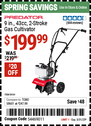 Harbor Freight Coupons, HF Coupons, 20% off - 58169