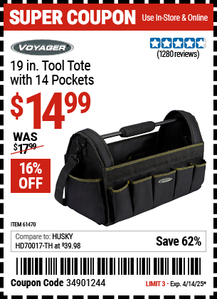 Harbor Freight Coupons, HF Coupons, 20% off - 19