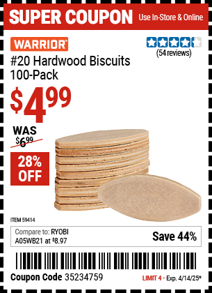 Harbor Freight Coupons, HF Coupons, 20% off - 59414