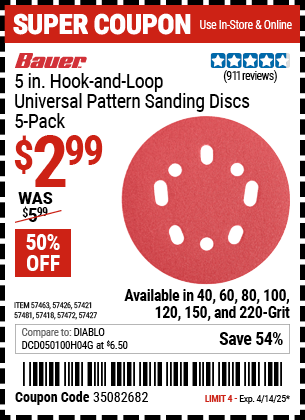 Harbor Freight Coupons, HF Coupons, 20% off - 57421
