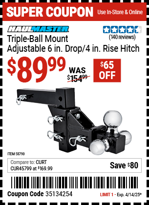 Harbor Freight Coupons, HF Coupons, 20% off - 58790
