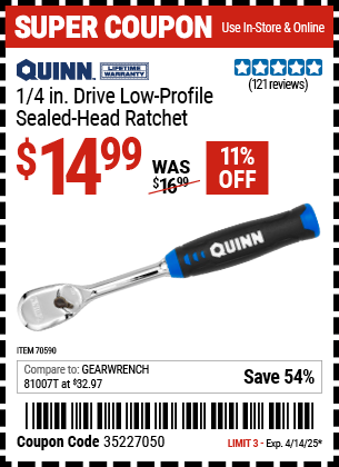 Harbor Freight Coupons, HF Coupons, 20% off - 70590