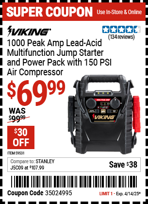 Harbor Freight Coupons, HF Coupons, 20% off - 59531