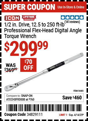 Harbor Freight Coupons, HF Coupons, 20% off - 56683