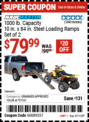 Harbor Freight Coupons, HF Coupons, 20% off - 10