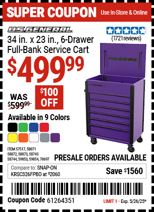 Harbor Freight Coupons, HF Coupons, 20% off - 58071