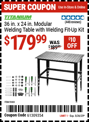 Harbor Freight Coupons, HF Coupons, 20% off - 59403