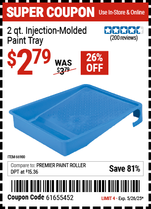 Harbor Freight Coupons, HF Coupons, 20% off - 66980