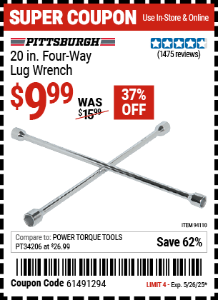 Harbor Freight Coupons, HF Coupons, 20% off - 20