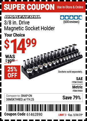 Harbor Freight Coupons, HF Coupons, 20% off - 59682
