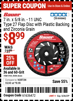 Harbor Freight Coupons, HF Coupons, 20% off - 57655