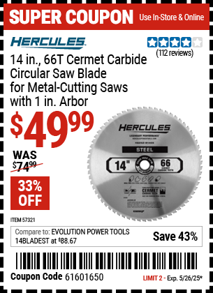 Harbor Freight Coupons, HF Coupons, 20% off - 57321