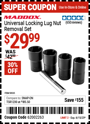 Harbor Freight Coupons, HF Coupons, 20% off - 58535
