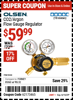 Harbor Freight Coupons, HF Coupons, 20% off - 58468