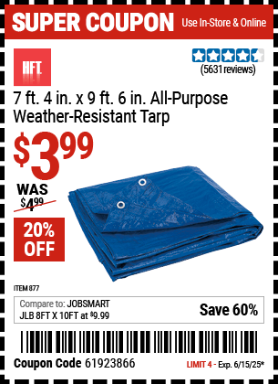 Harbor Freight Coupons, HF Coupons, 20% off - 1/2