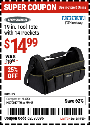 Harbor Freight Coupons, HF Coupons, 20% off - 19