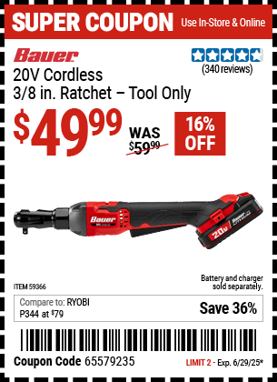 Harbor Freight Coupons, HF Coupons, 20% off - 59366