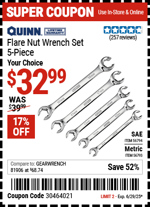 Harbor Freight Coupons, HF Coupons, 20% off - 56793