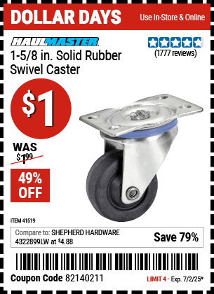 Harbor Freight Coupons, HF Coupons, 20% off - 1-5/8