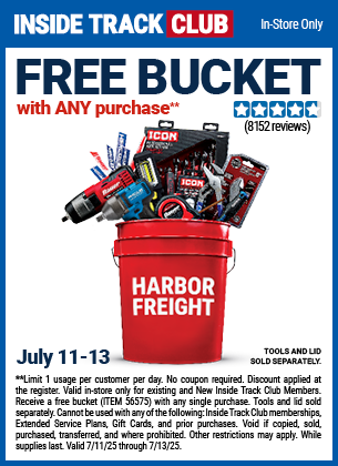 Harbor Freight Coupons, HF Coupons, 20% off - 