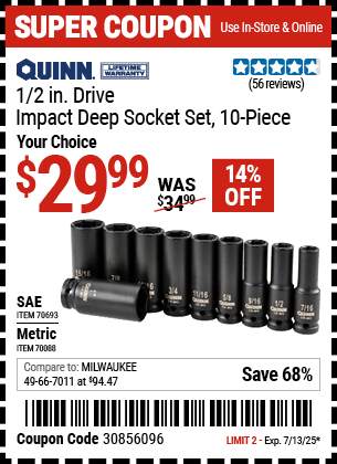 Harbor Freight Coupons, HF Coupons, 20% off - 70693