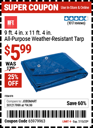 Harbor Freight Coupons, HF Coupons, 20% off - 1/8