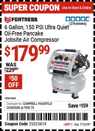 Harbor Freight Coupons, HF Coupons, 20% off - 59840