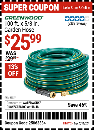 Harbor Freight Coupons, HF Coupons, 20% off - 63337