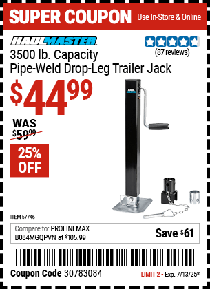 Harbor Freight Coupons, HF Coupons, 20% off - 57746